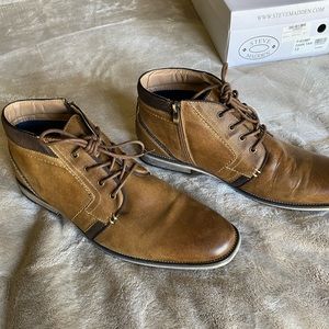 Steve Madden Leather Chukka Boot